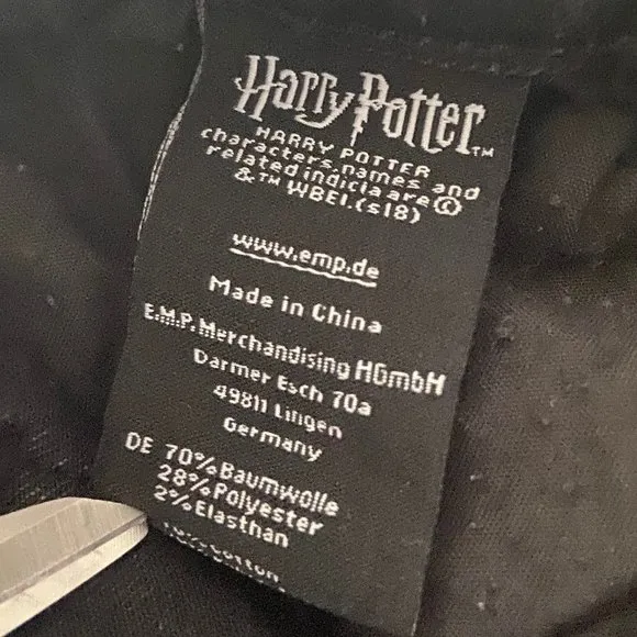 Harry Potter Marauder's Map Print &quot;I Solemnly Swear&quot; Denim Shorts