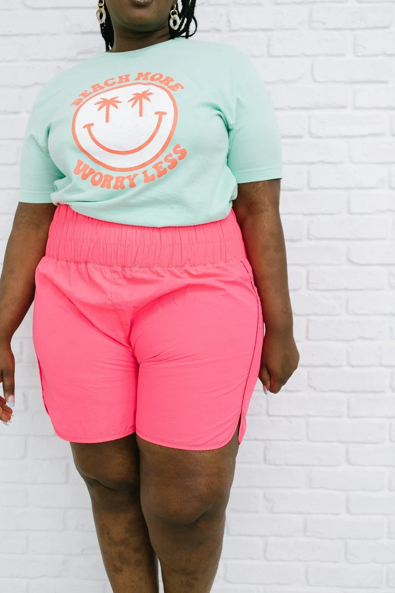 Hazel Blues® | Potential Energy Shorts in Pink
