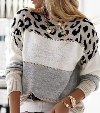 Helena | Leopard Print Sweater