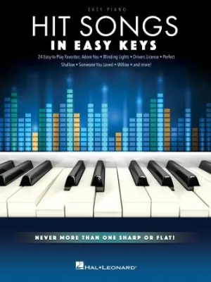 HIT SONGS – IN EASY KEYS, Easy Piano