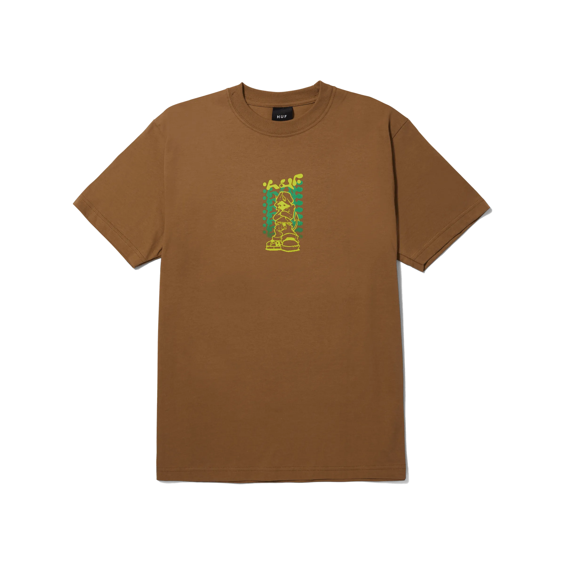 HUF Hell Razor Tee Camel