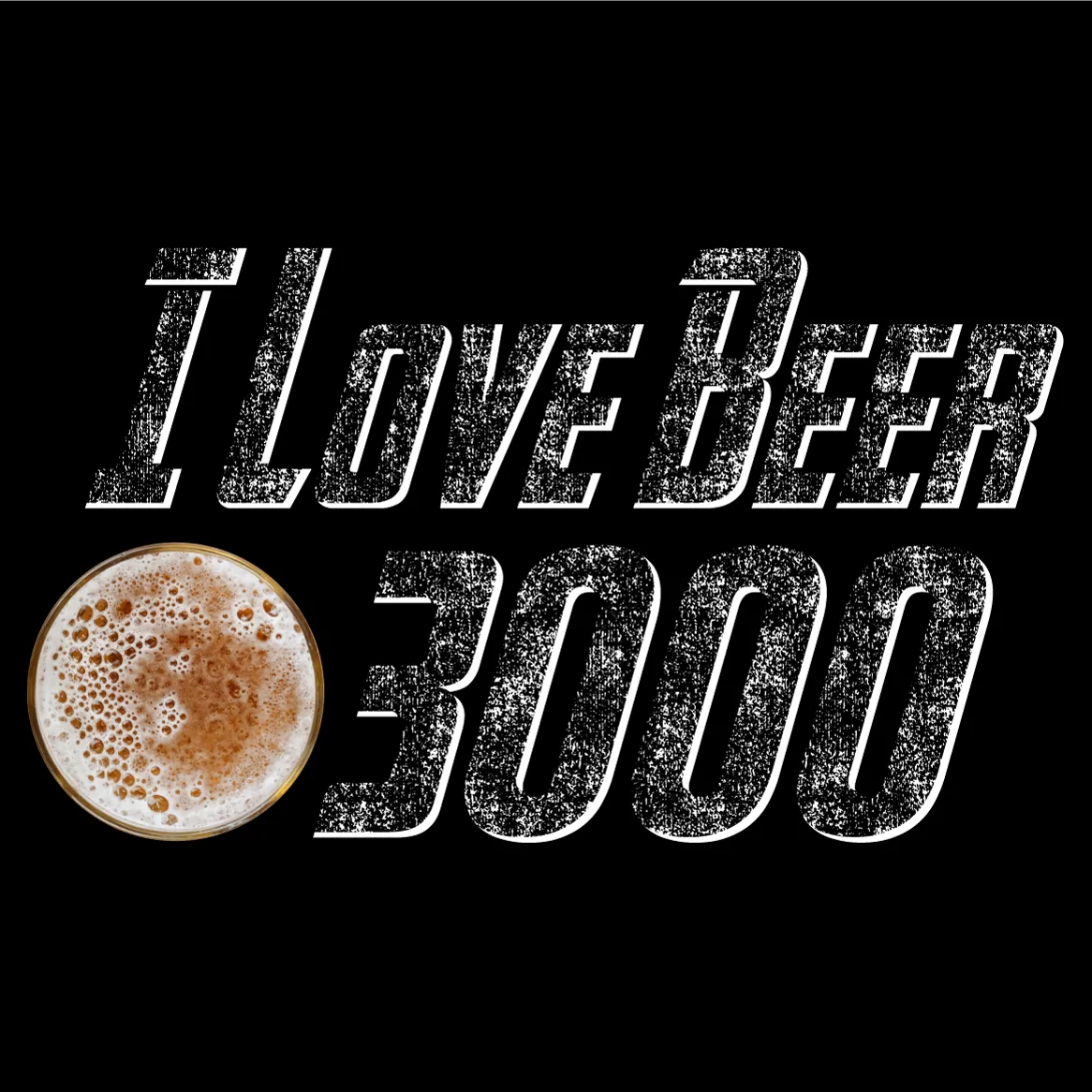 I Love Beer 3000 Short Sleeve Unisex T-shirt (5 Colors)