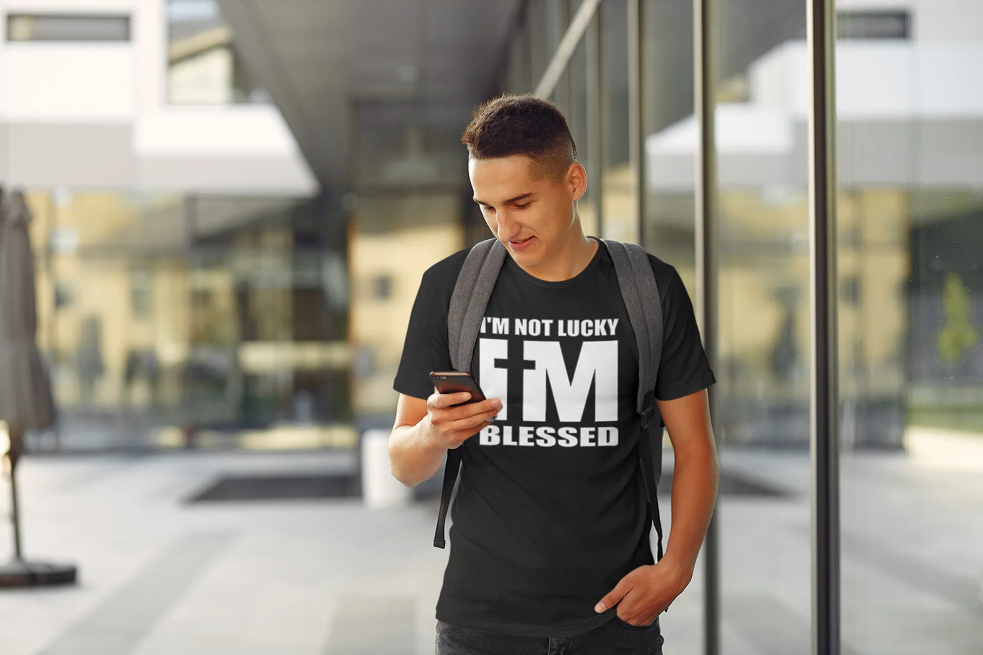 I’m not Lucky I’m Blessed T-Shirt