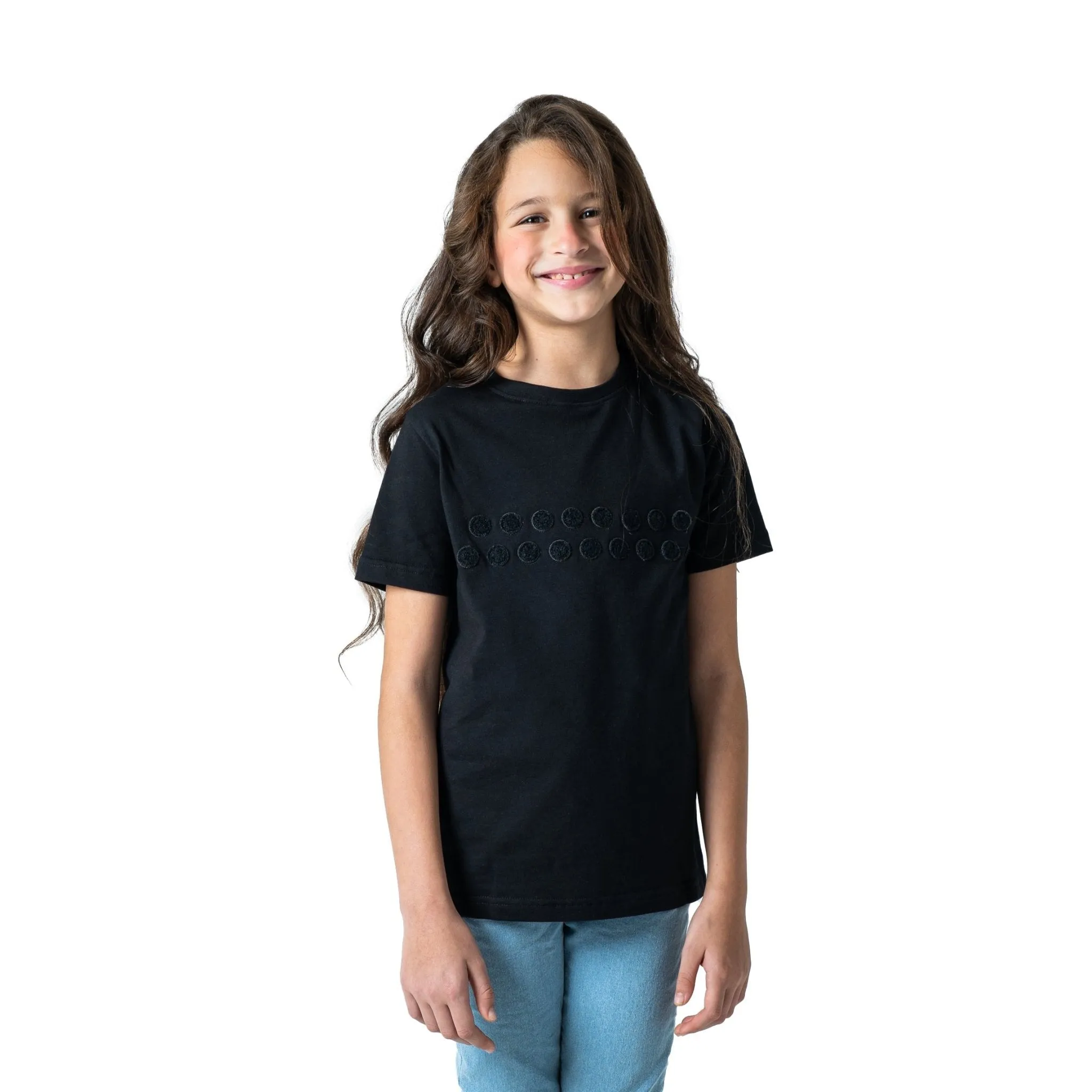 Interchangeable Velcro Patch T-Shirt - Unisex