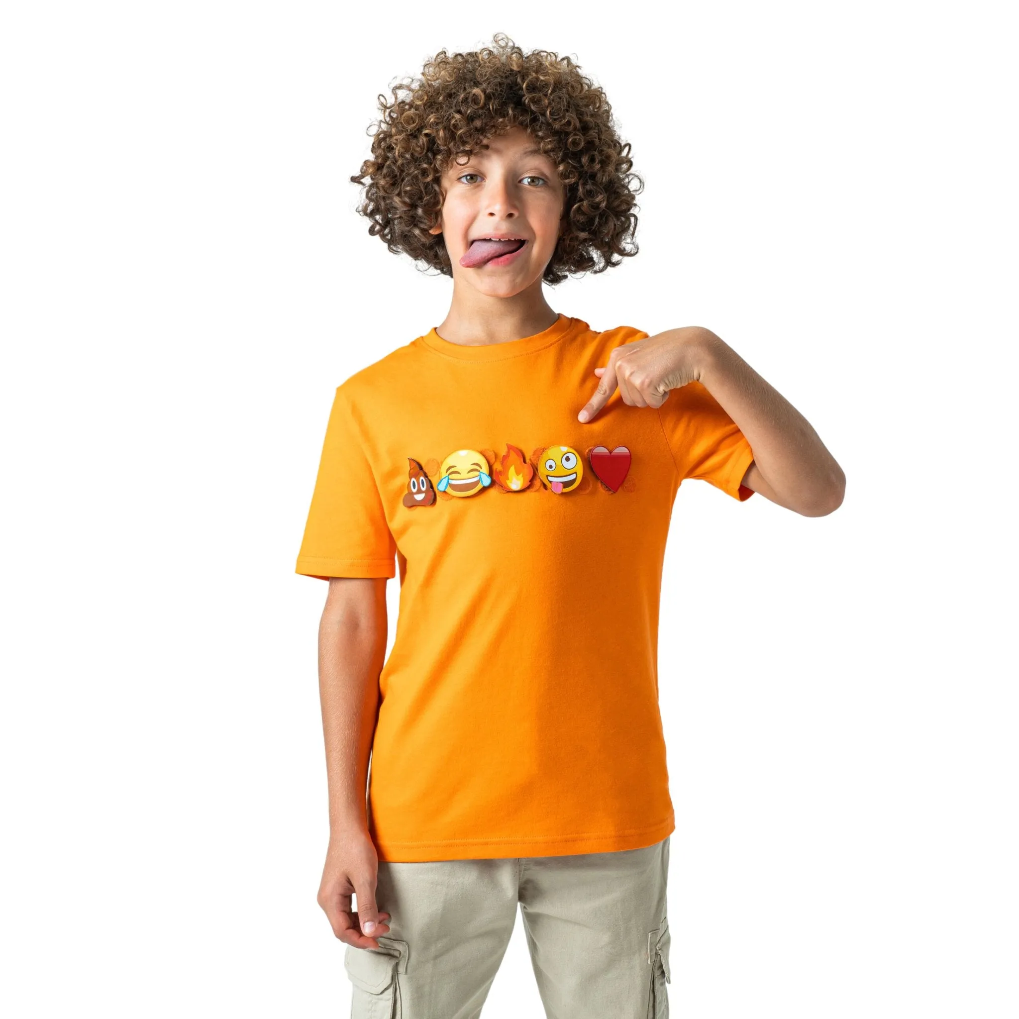 Interchangeable Velcro Patch T-Shirt - Unisex