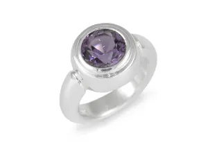 Iolite Ring, Sterling Silver