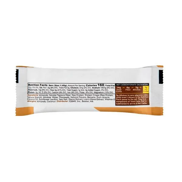 IQ Bar - Banana Nut