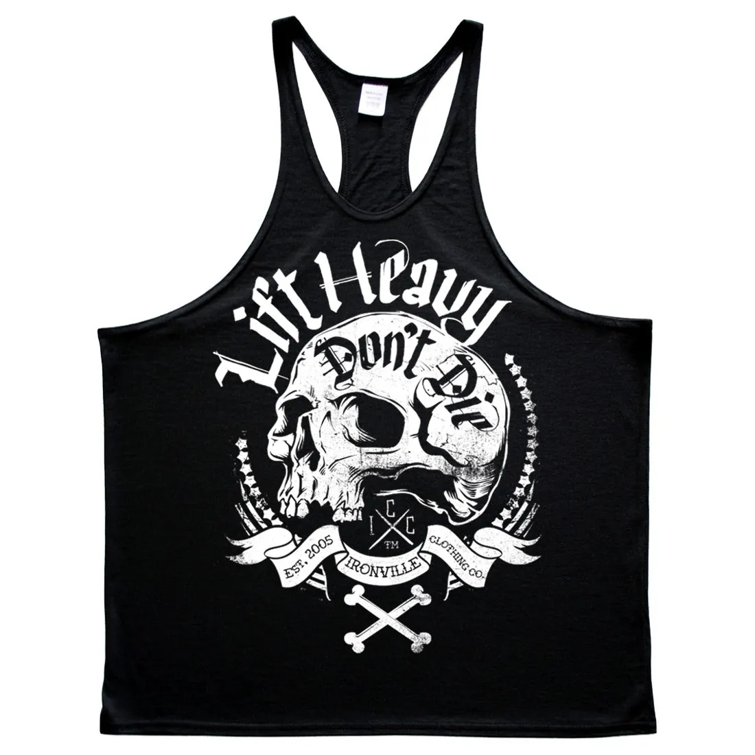 Ironville DON'T DIE Stringer Tank Top