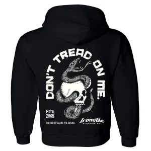 Ironville DON'T TREAD ON ME Pullover Hoodie Sweatshirt