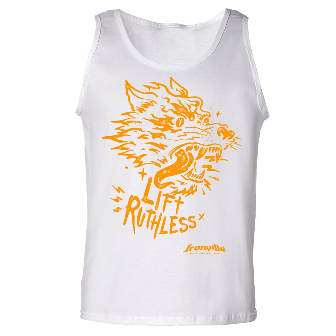 Ironville LIFT RUTHLESS Standard Cut Gym Tank Top