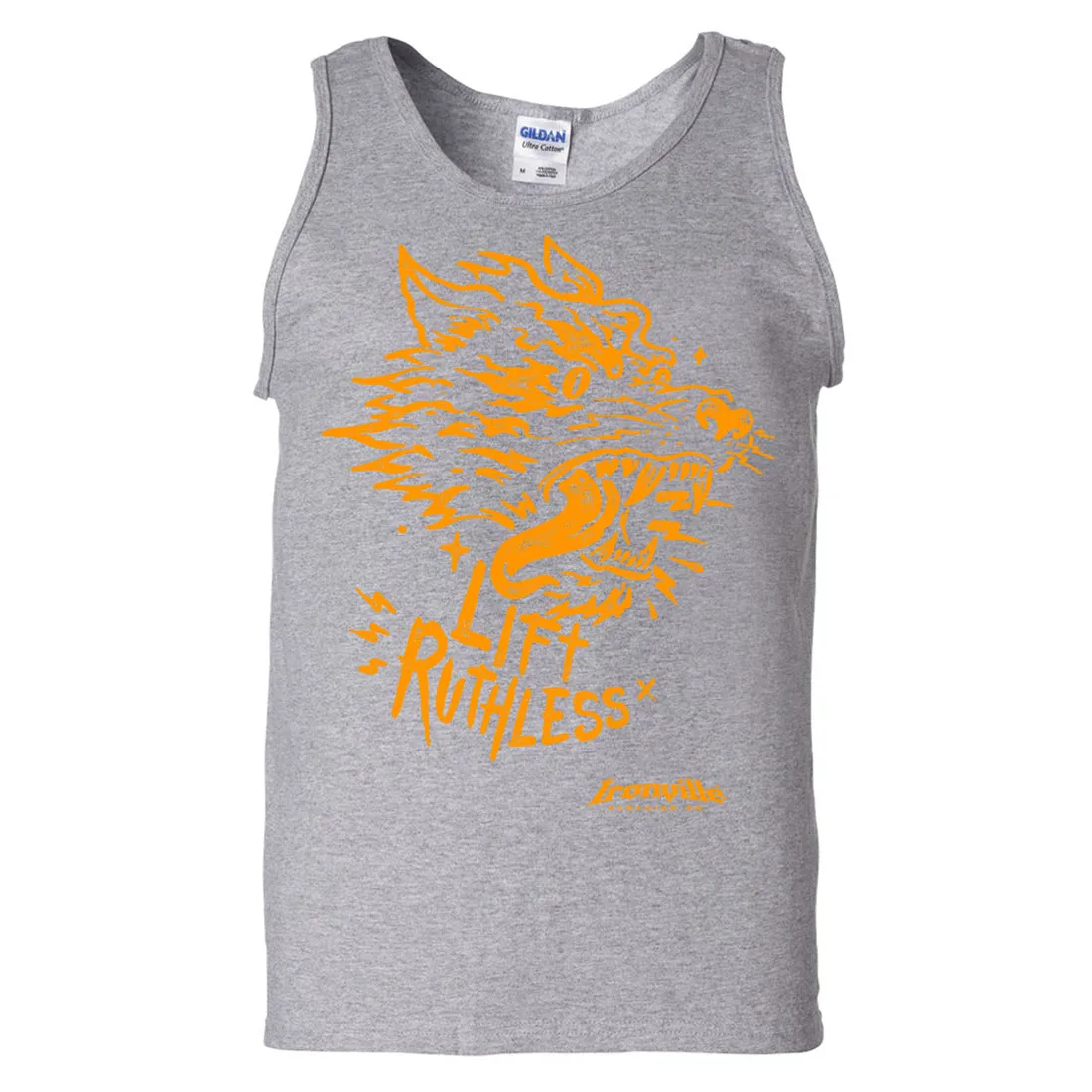 Ironville LIFT RUTHLESS Standard Cut Gym Tank Top