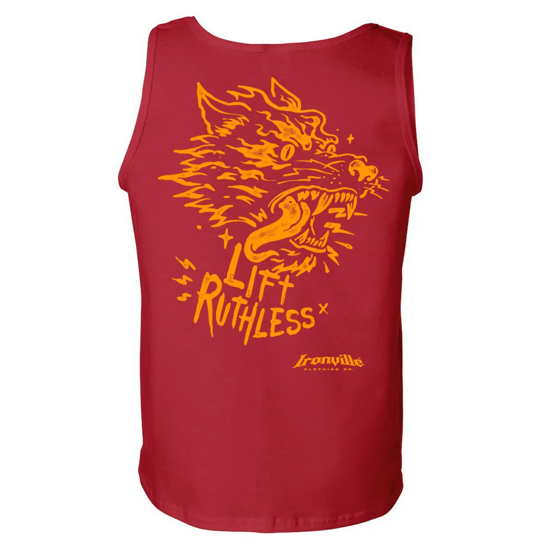 Ironville LIFT RUTHLESS Standard Cut Gym Tank Top