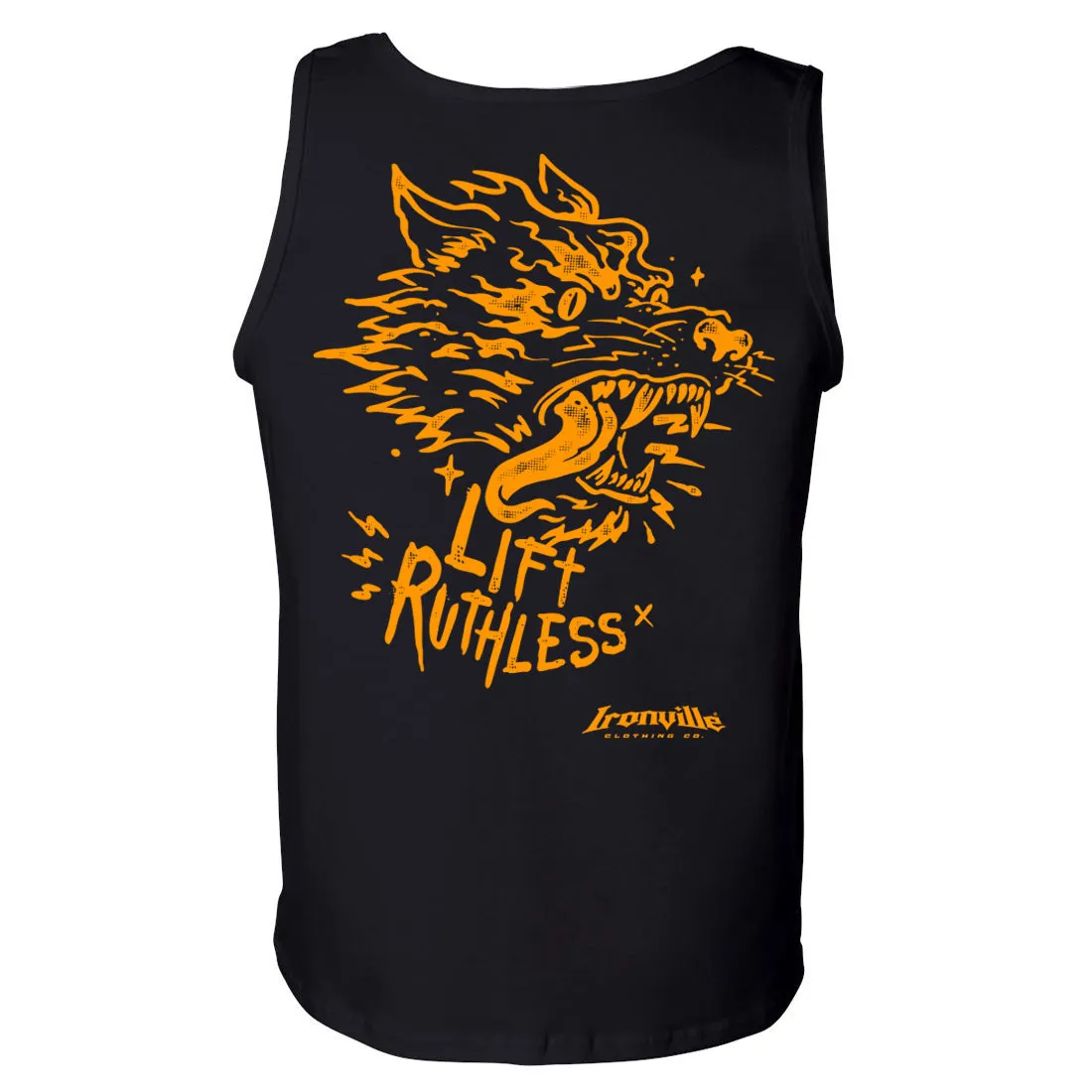 Ironville LIFT RUTHLESS Standard Cut Gym Tank Top
