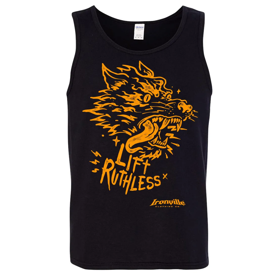 Ironville LIFT RUTHLESS Standard Cut Gym Tank Top