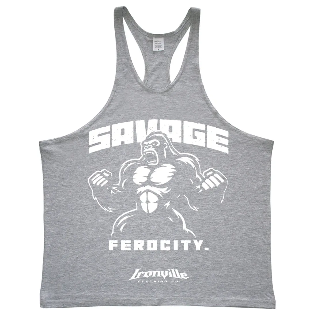 Ironville SAVAGE FEROCITY Stringer Tank Top