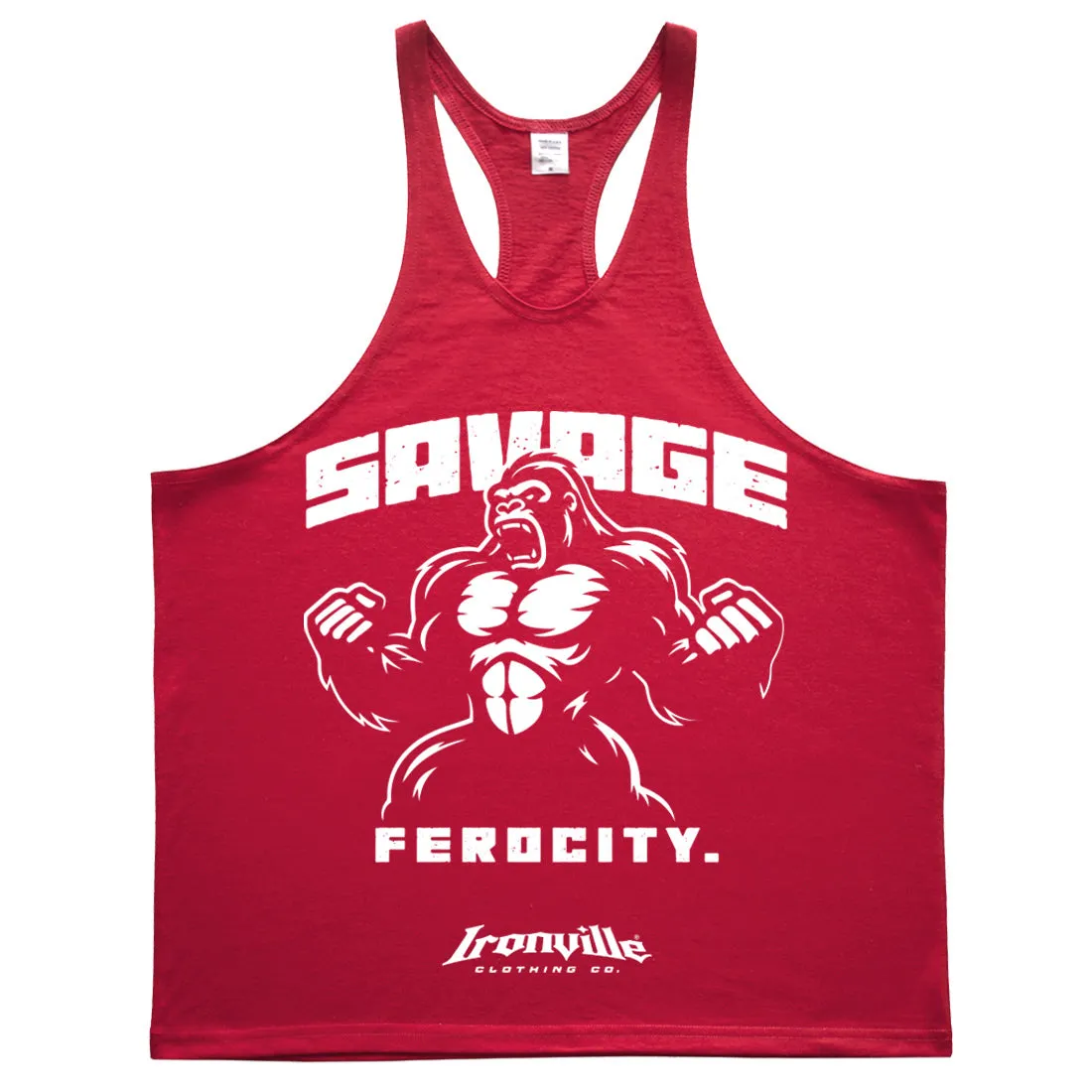 Ironville SAVAGE FEROCITY Stringer Tank Top