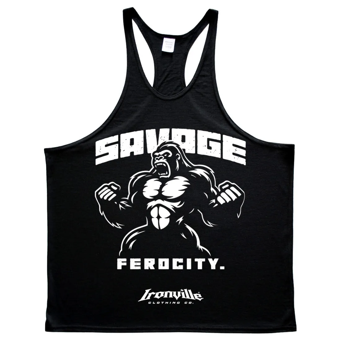 Ironville SAVAGE FEROCITY Stringer Tank Top