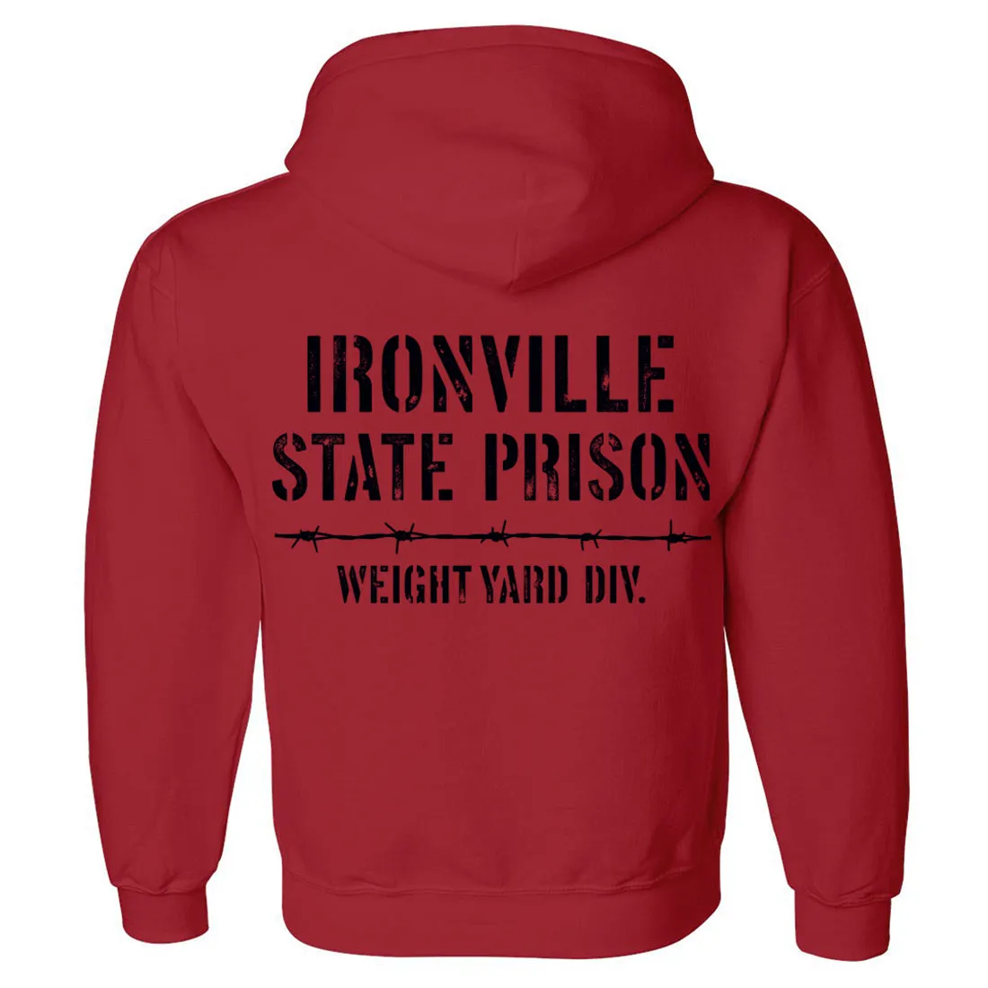 Ironville STATE PRISON Pullover Hoodie Sweatshirt