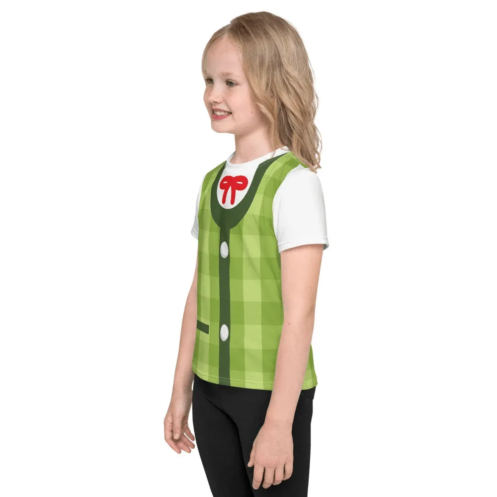 Isabelle Green Animal Crossing / Smash Ultimate Kids Tshirt QT4083001