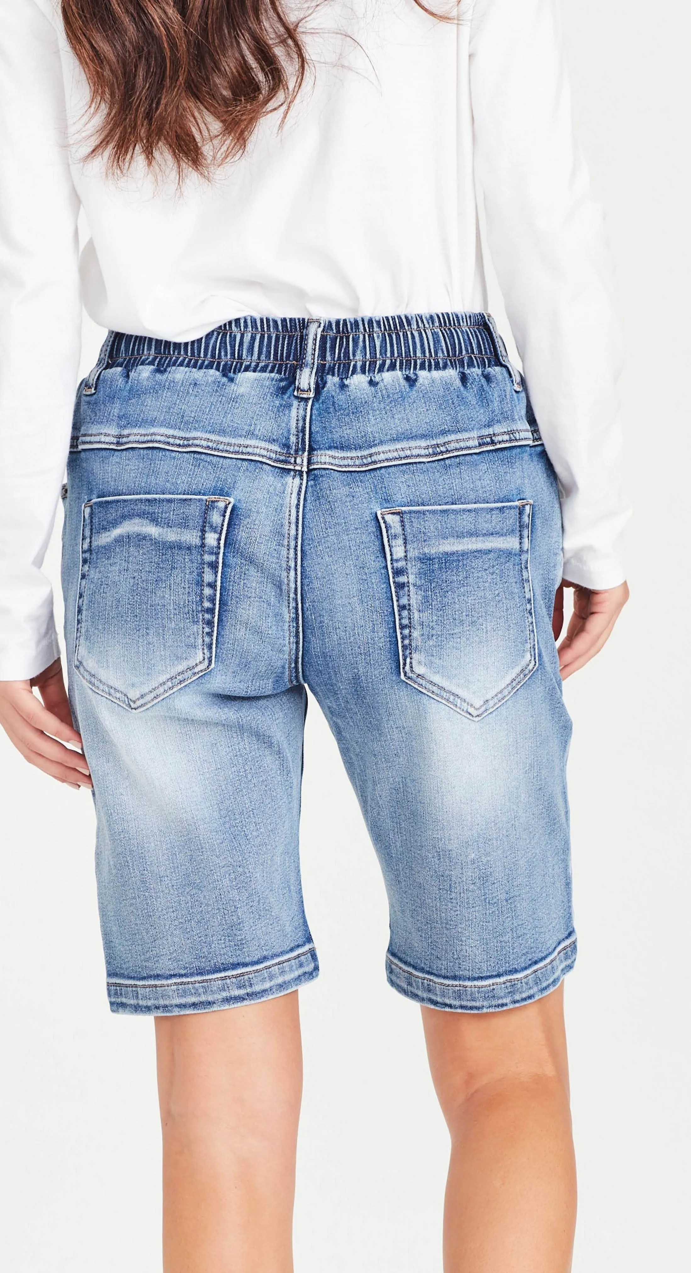 JACKIE | Shorts Mid Blue