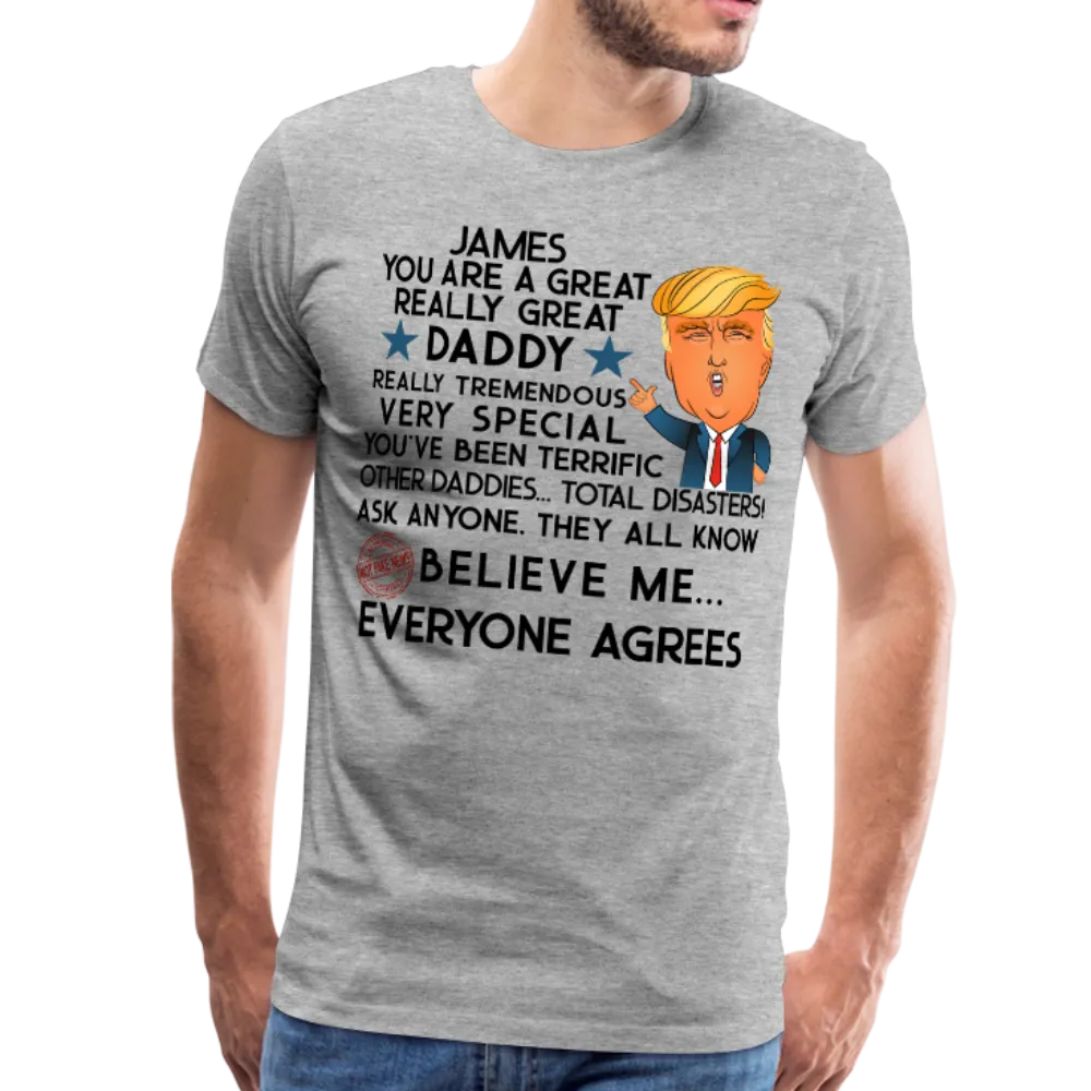 JAMES TRUMP DADDY Men's Premium T-Shirt