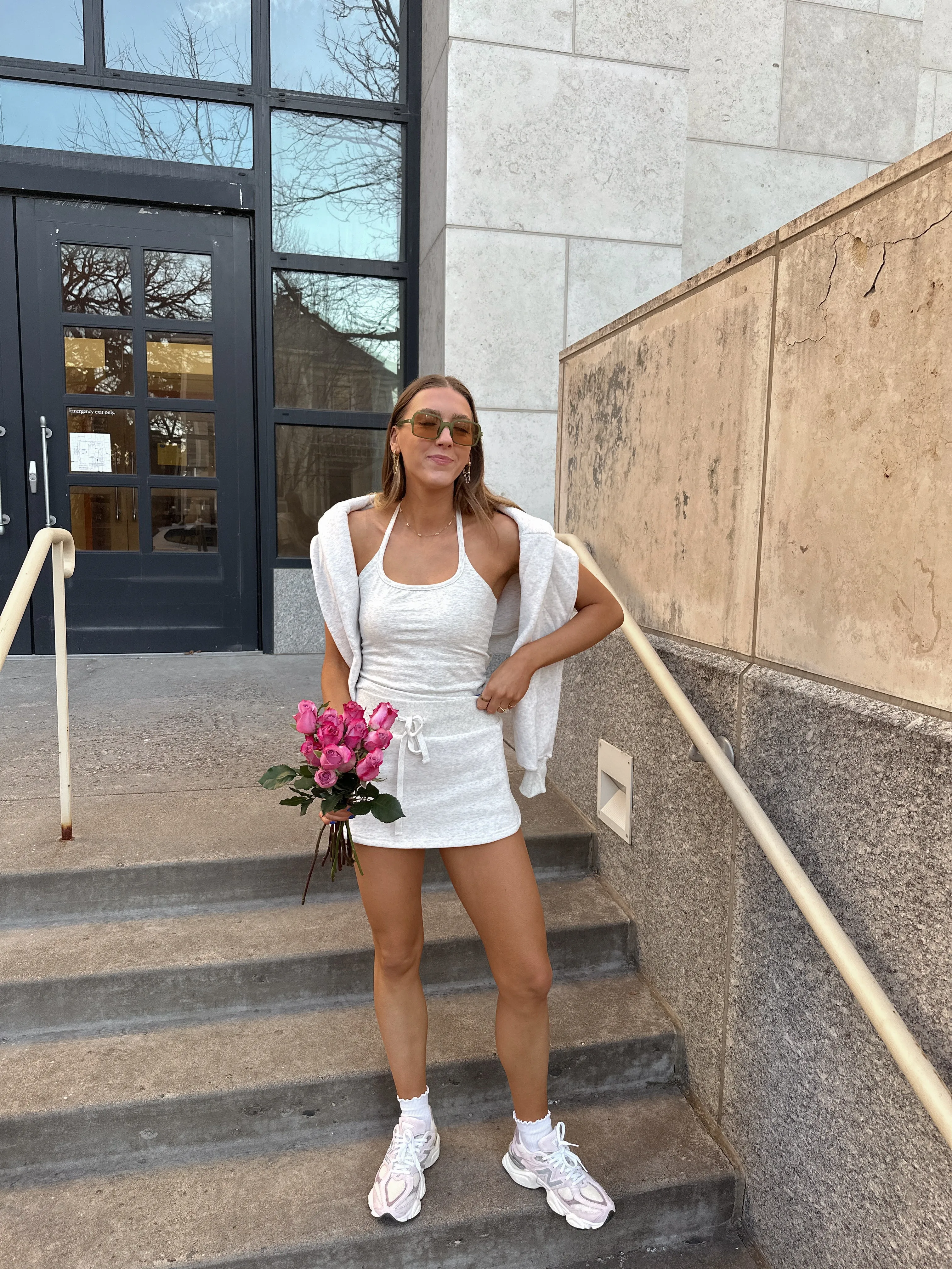 Jemma Fleece Mini Skort