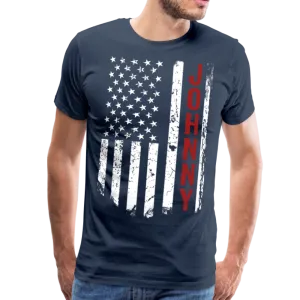 Johnny American Flag Men's Premium T-Shirt