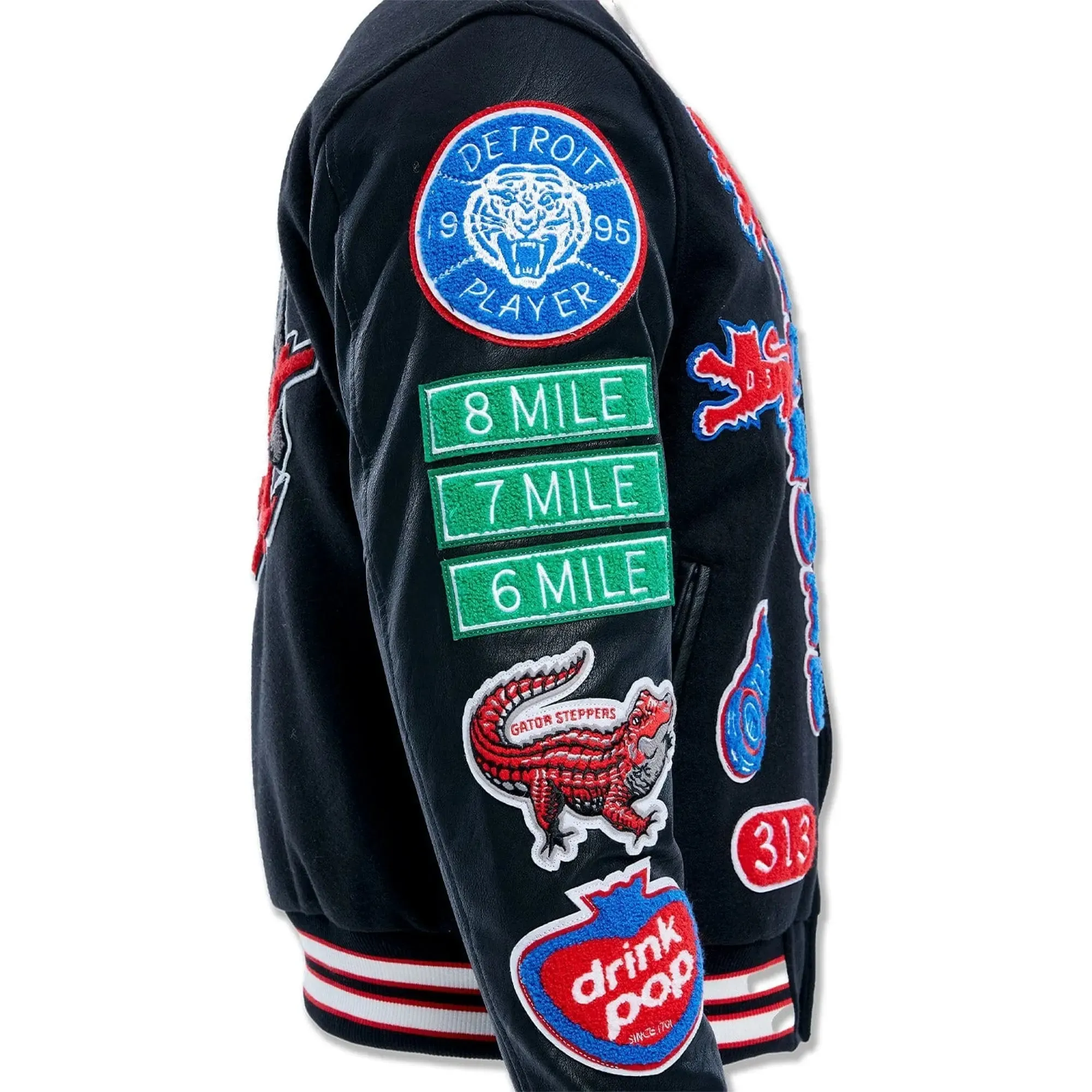 Jordan Craig Men Motown Varsity Jacket (Piston)