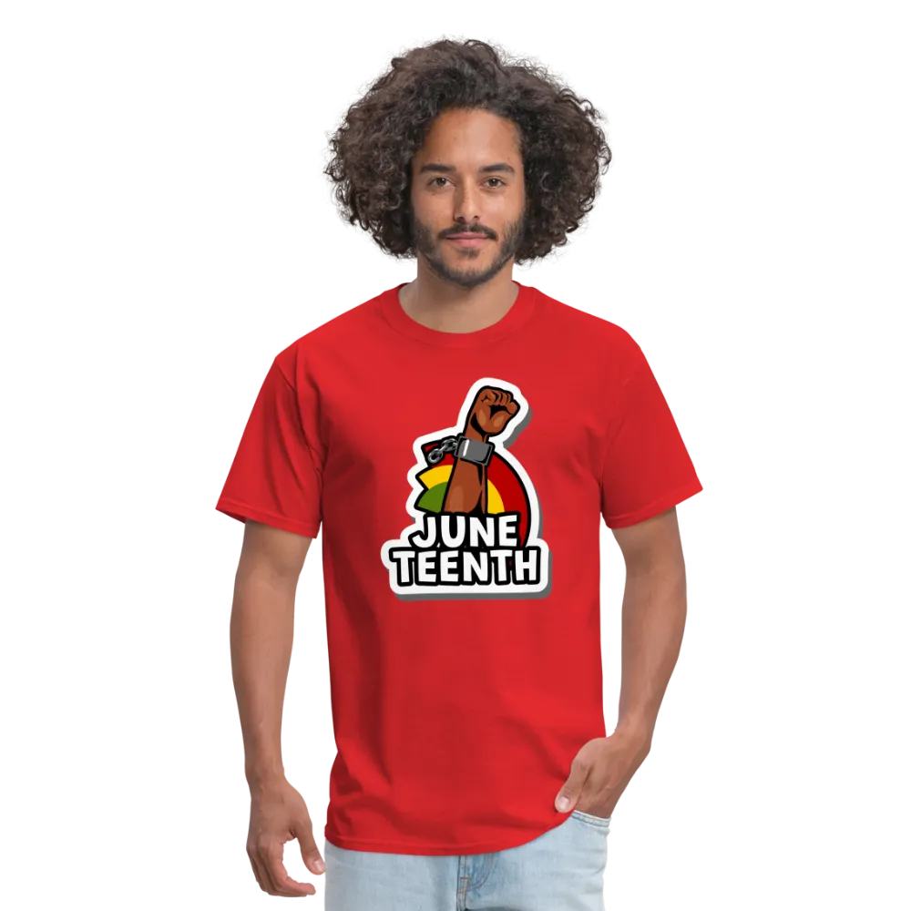Juneteenth Rising Fist T-Shirt