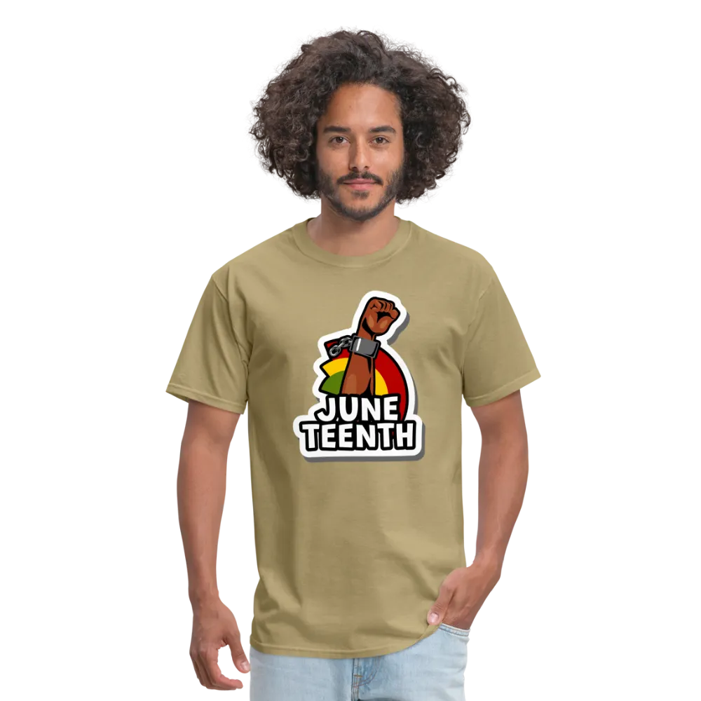 Juneteenth Rising Fist T-Shirt