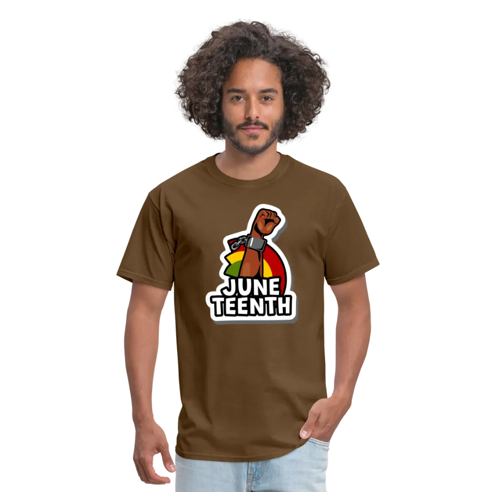 Juneteenth Rising Fist T-Shirt