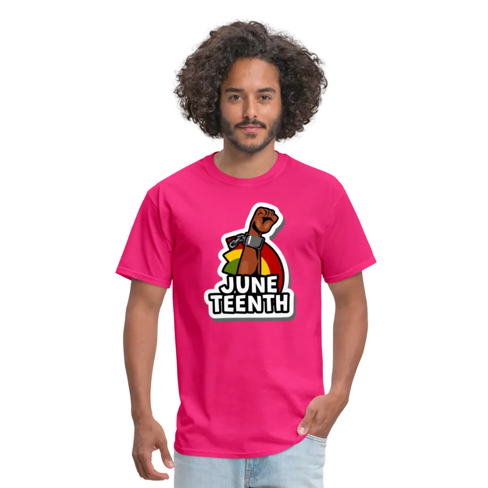 Juneteenth Rising Fist T-Shirt