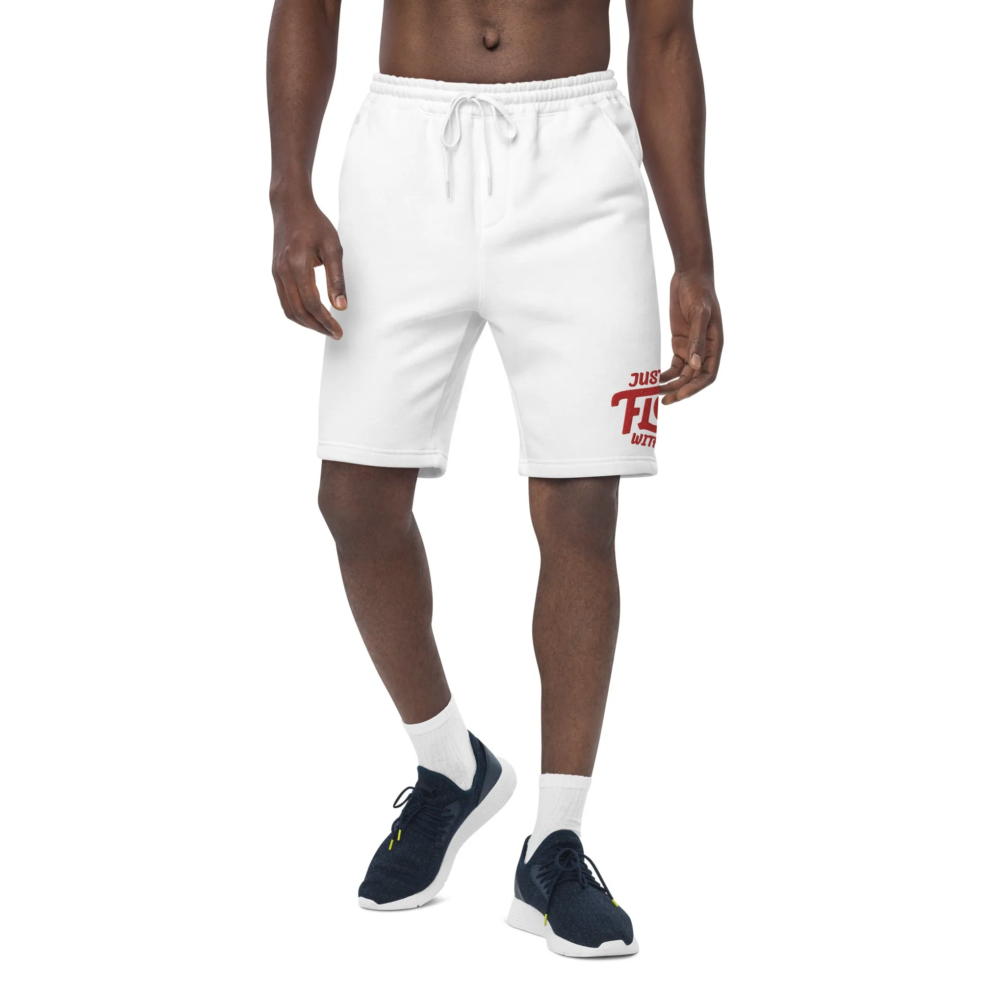 Just FLO With It Jogger Shorts (Red)