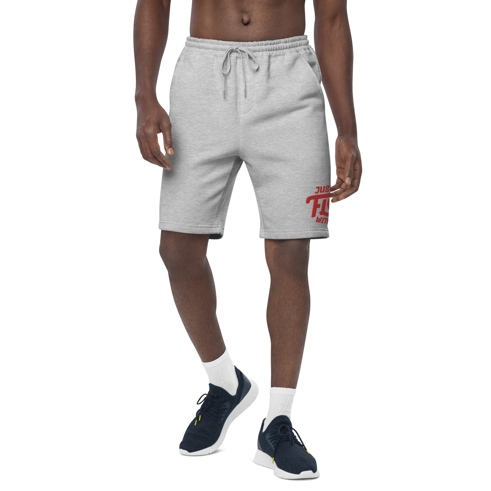 Just FLO With It Jogger Shorts (Red)