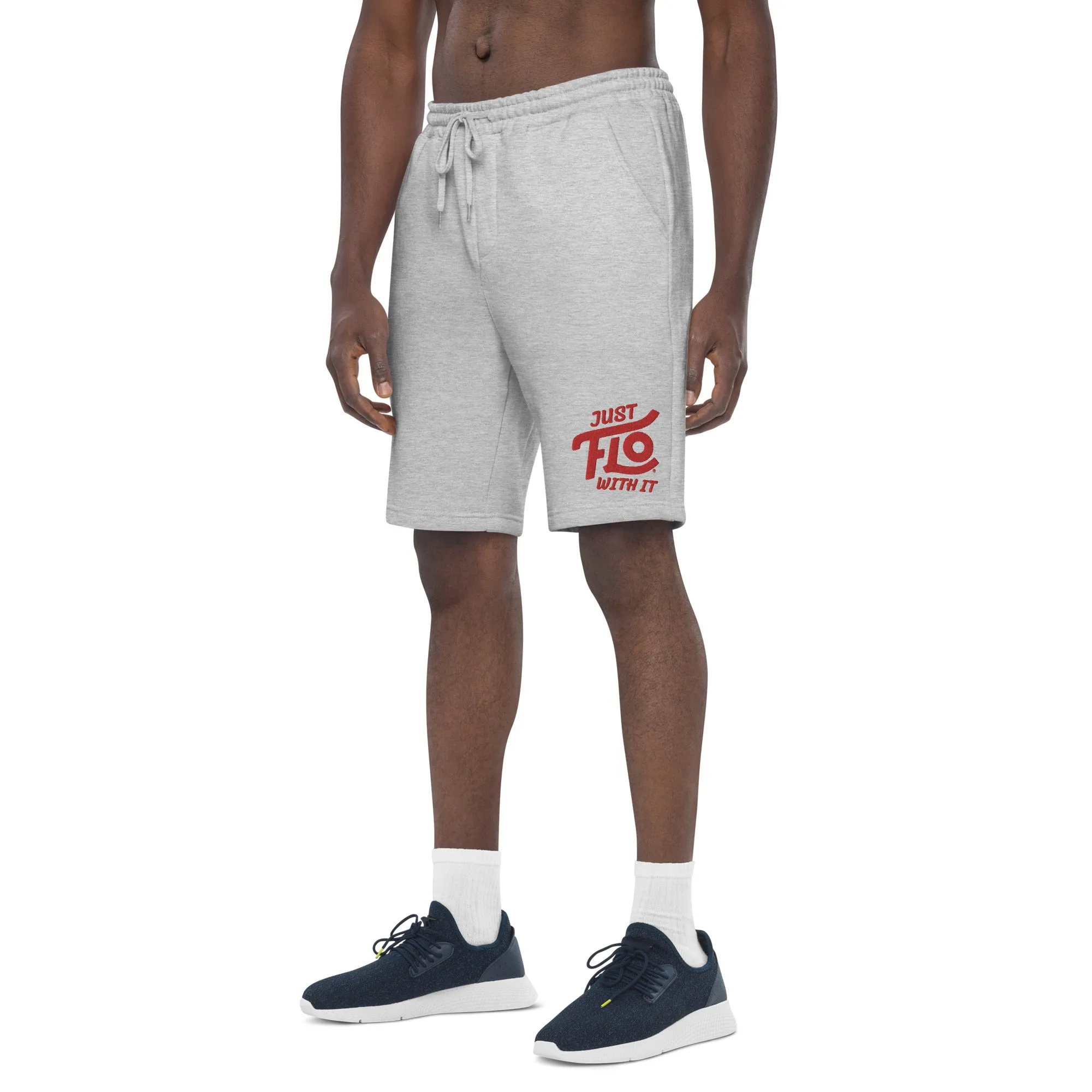 Just FLO With It Jogger Shorts (Red)