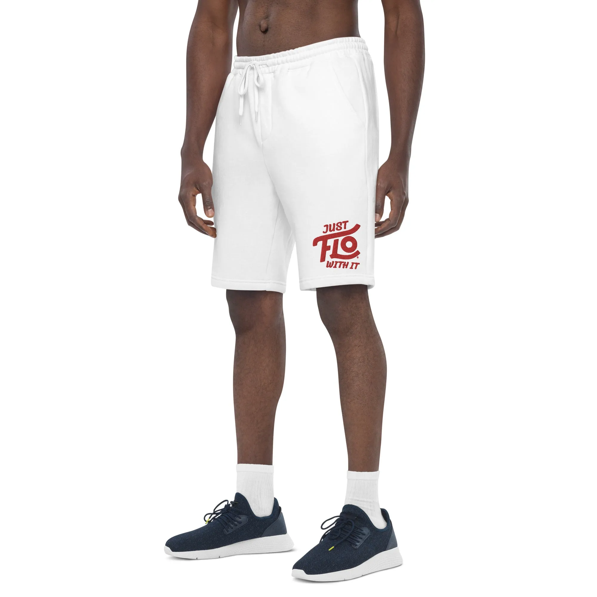 Just FLO With It Jogger Shorts (Red)