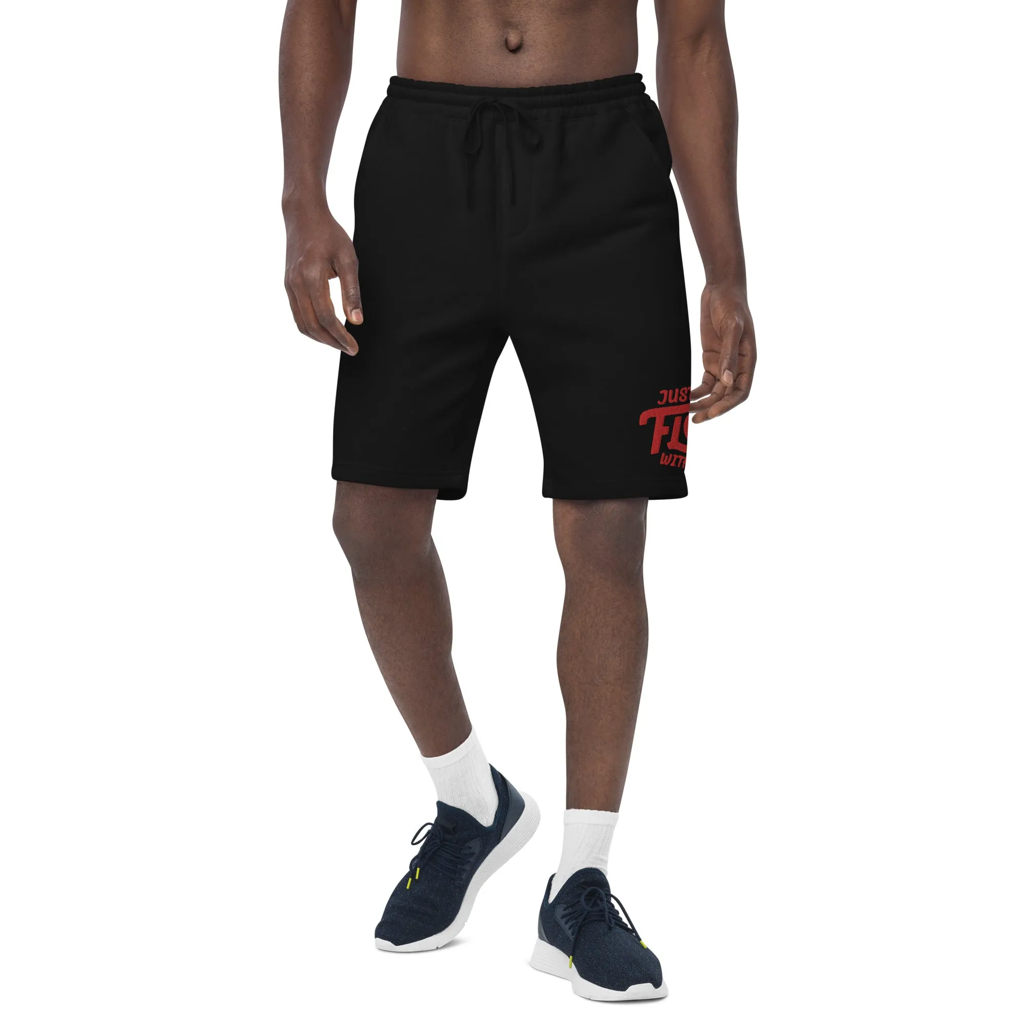 Just FLO With It Jogger Shorts (Red)