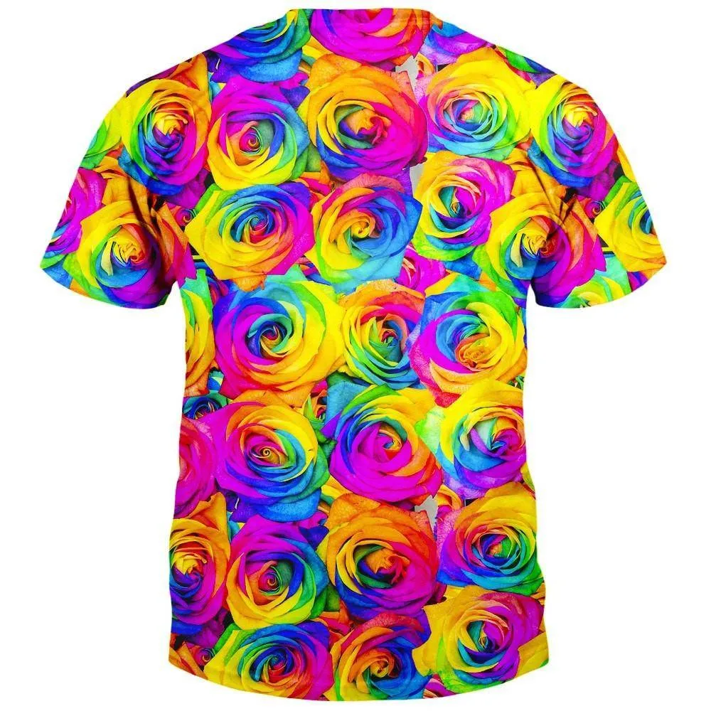 Kaleidoscope Roses T-Shirt