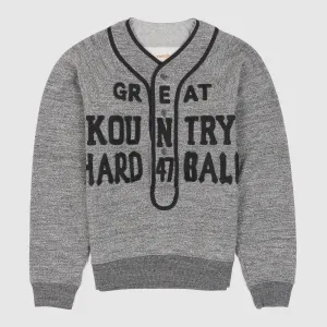 Kapital Kountry Jersey Knitted  Hard 47 Ball Sweatshirt