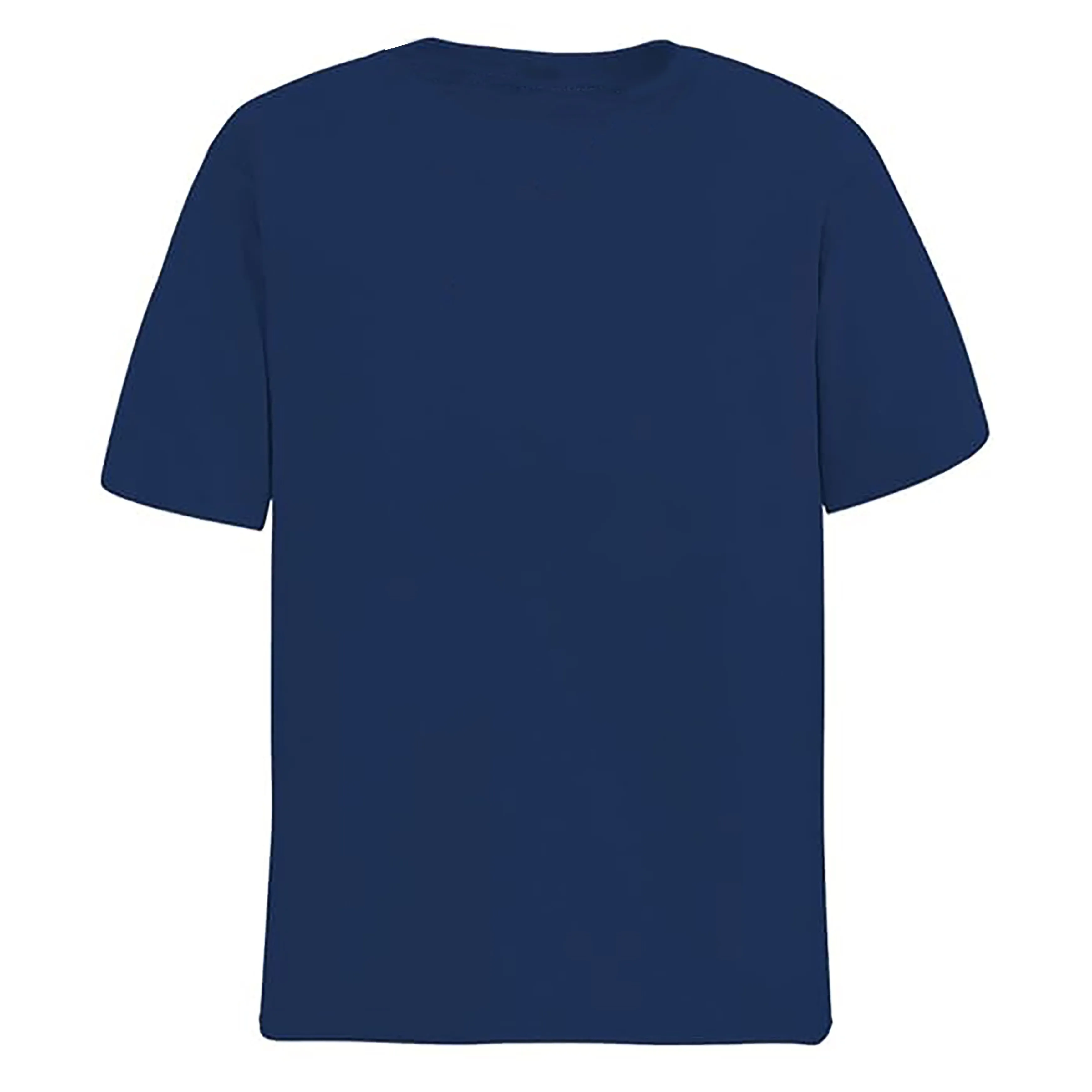 KART BLACK Men's Plus Size Navy Color Tshirts | Regular Fit Round Neck Cotton Tshirts | NVY-STRONGER