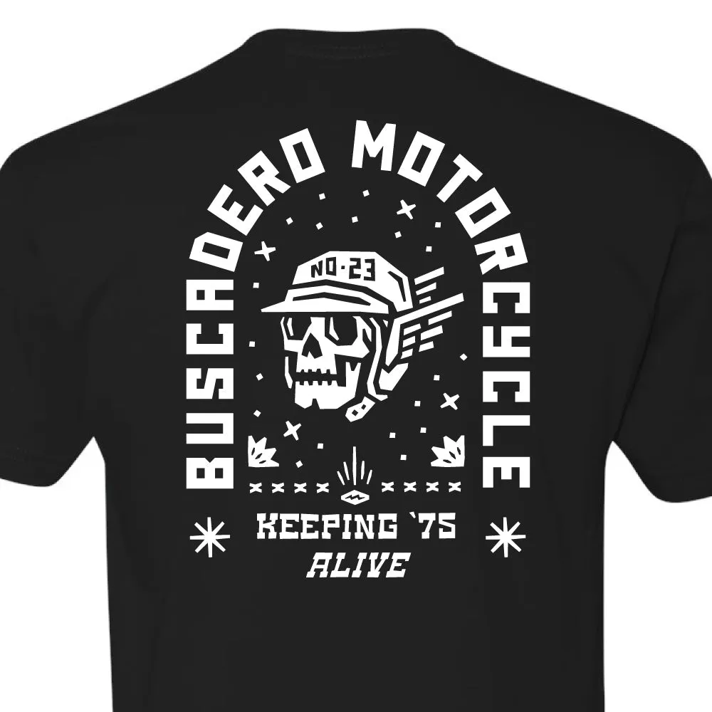 'KEEPING 75' ALIVE' SHORT SLEEVE T SHIRT
