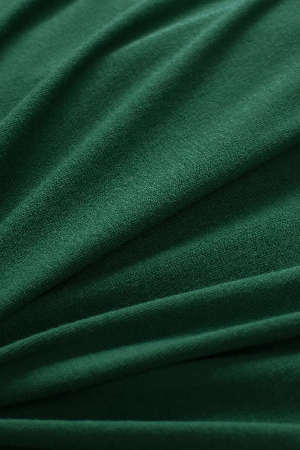 Khaki Color Block Raglan Sleeve Top