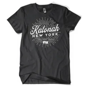Kids Unisex Katonah NY Finest Folks Tee Charcoal