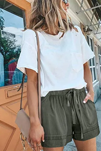 KISSMODA Casual Drawstring Shorts