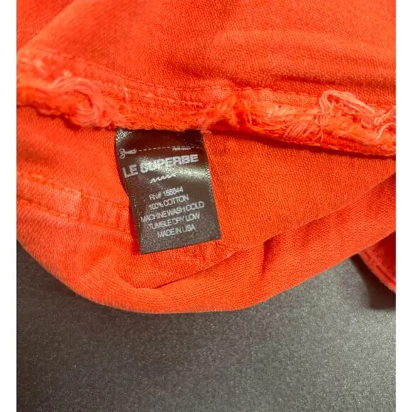 Le Superbe NWT Beach Crawler Shorts in Orange Size 8‎ MSRP $175