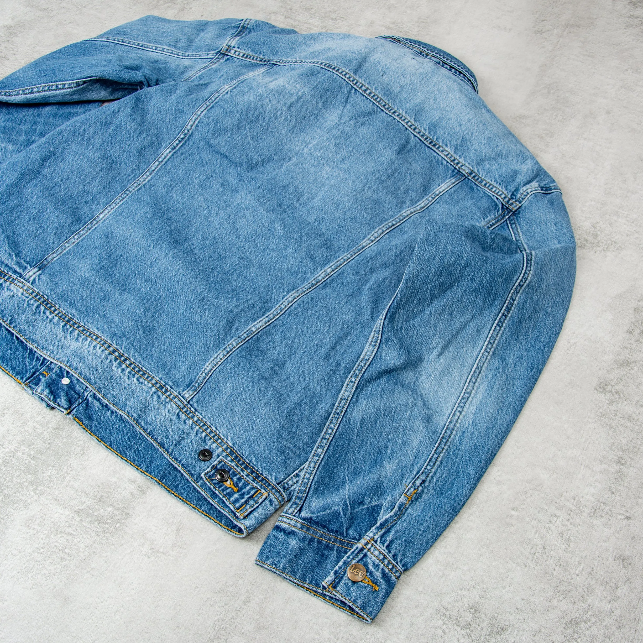Lee Relaxed Rider Denim Jacket - Sandstorm