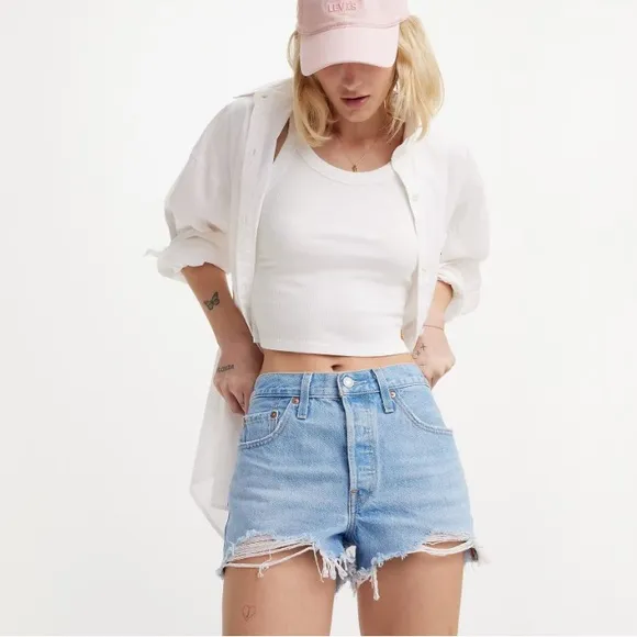Levi’s Premium 501 cutoffs, 29