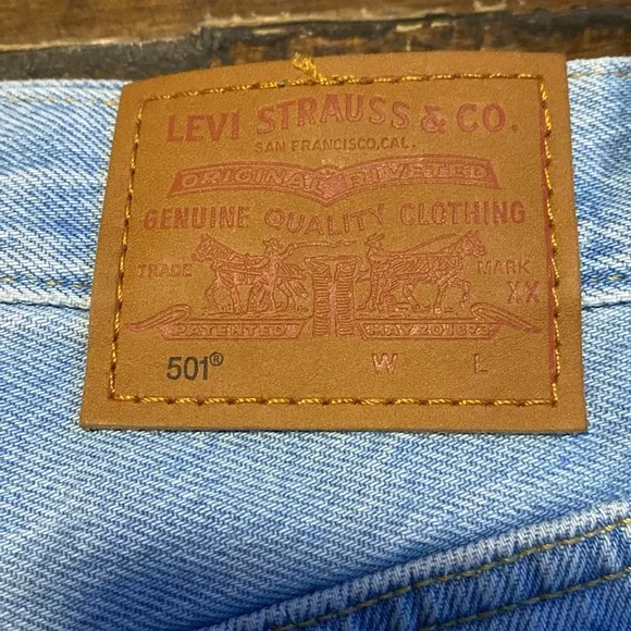 Levi’s Premium 501 cutoffs, 29