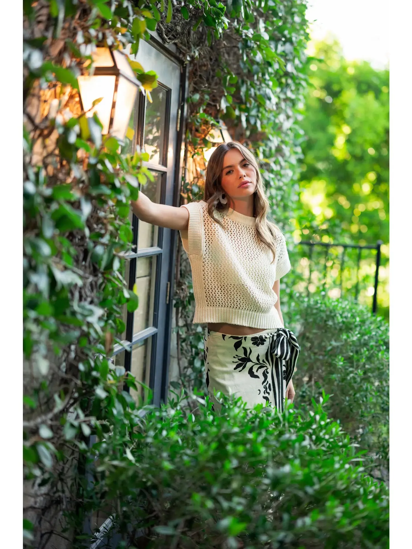 Lila Crochet Top