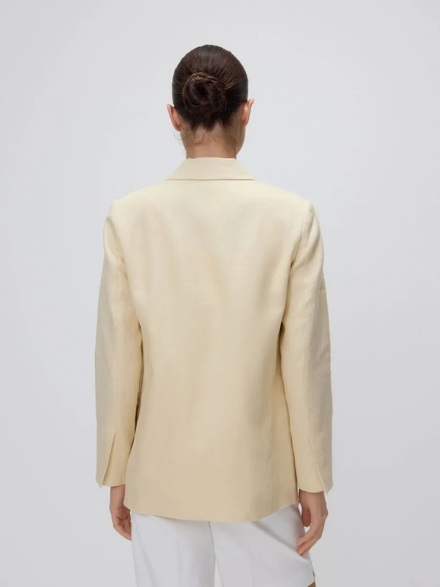 Linen blazer
